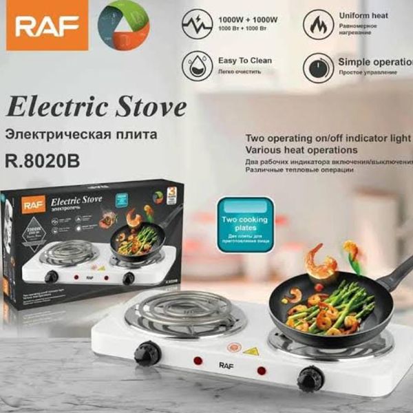 Double Electric Stove – RAF Electric Hot Plate Stove