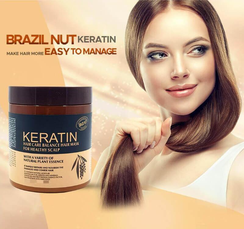 Brazilian Nut Keratin Hair Mask – 500 ml