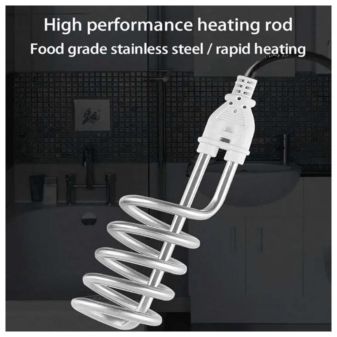 1500W/1200W Electric Water Heating Rod - Stainless Steel Immersion Heater