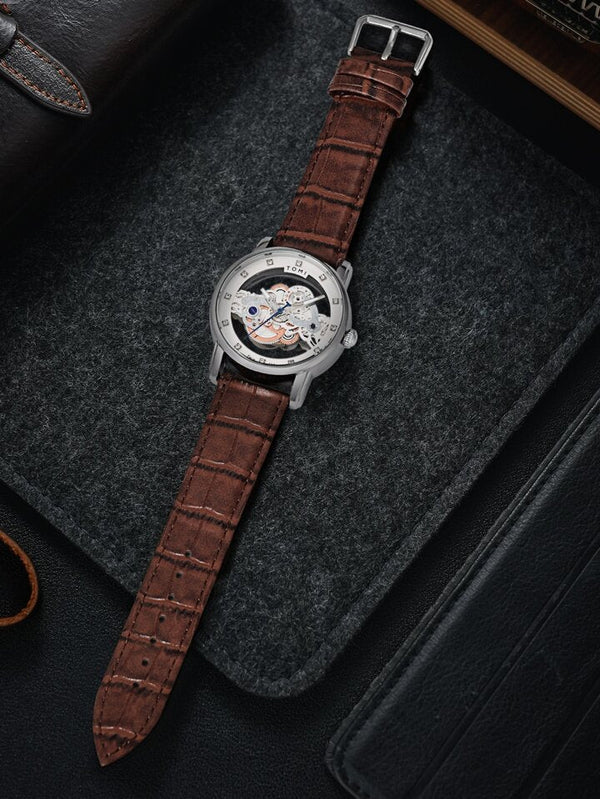 TOMI T-102 Dual Strap Luxury Watch